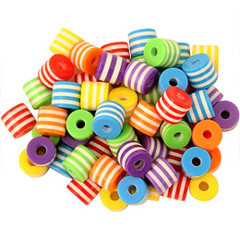 Plastic Beads - FABRIC & TEXTILE ACCESSORIES